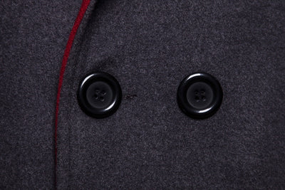 Abrigo Trench Largo de Lana con Capucha y Cinturón Doble Botonadura - Image 18