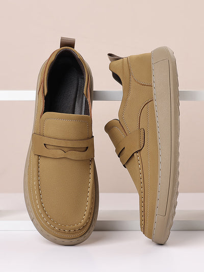 Zapatos de Cuero para Hombre sin Cordones con Suela Suave - Image 11