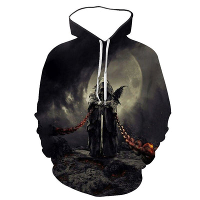 Sudadera Estampada Holgada para Hombre - Image 20