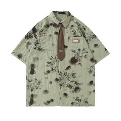 Camisa Tie-Dye Camuflaje con Tinta Splash para Hombre - Image 20