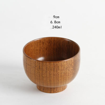 Cuenco de Madera de Azufaifa Estilo Japonés Natural - Image 40