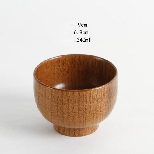 Cuenco de Madera de Azufaifa Estilo Japonés Natural - Image 40
