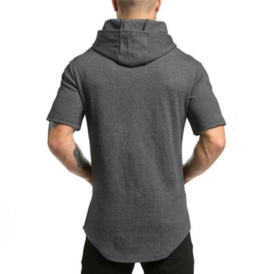 Playera Muscle Slim Fit Hombre Algodón Transpirable Diseño Liso - Image 5