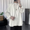 Camisa Manga Corta Hombre Rayas Negra Elegante