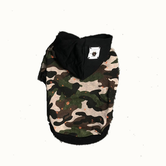 Suéter de Camuflaje para Mascotas - Abrigo de Moda - Image 11