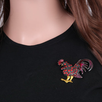Broche Gallo Retro Personalizado - Image 7