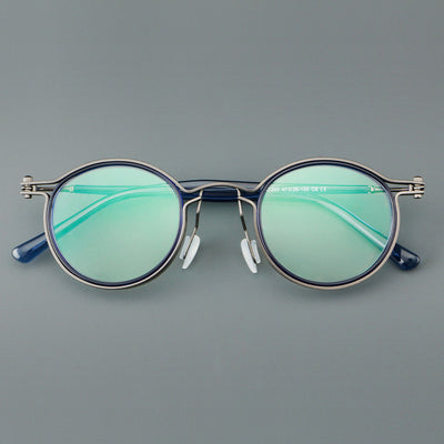 Gafas Retro Versátiles con Montura de Metal TR - Image 17