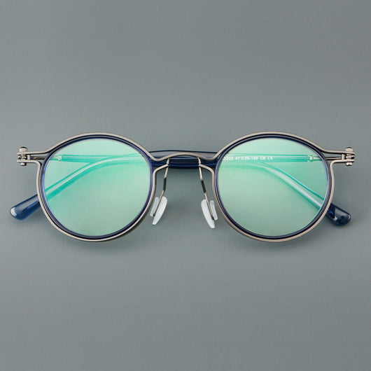 Gafas Retro Versátiles con Montura de Metal TR - Image 17