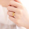 Anillo Dos Mundos en Oro 18K para Mujer - Oro Amarillo