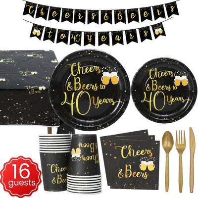 Set de Decoración para Fiesta de Cumpleaños con Estampado Creativo - Image 10