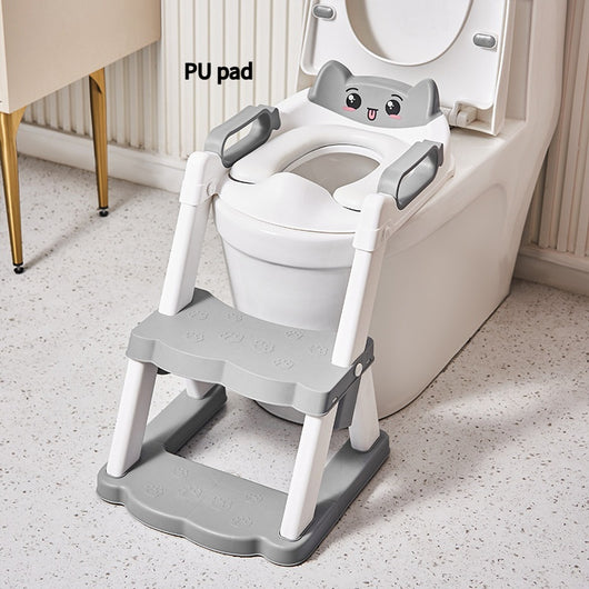 Escalera de Baño Infantil con Asiento de Inodoro y Reposapiés - Image 2