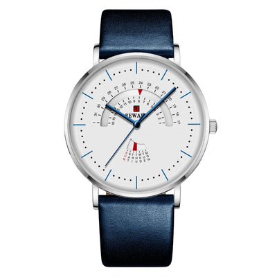Reloj de Hombre Lujo Malla Acero Inoxidable Resistente al Agua con Calendario - Image 7