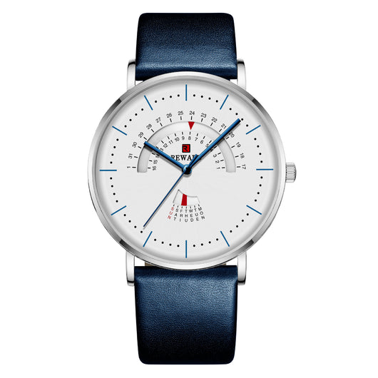 Reloj de Hombre Lujo Malla Acero Inoxidable Resistente al Agua con Calendario - Image 7