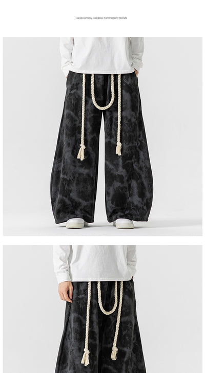 Pantalones de Buzo Talla Grande Tie-Dye Estilo Japonés-Hong Kong - Image 14