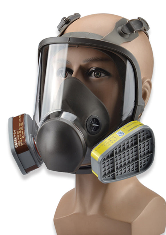 Máscara Integral de Visión Amplia MF16 con Goma de Protección