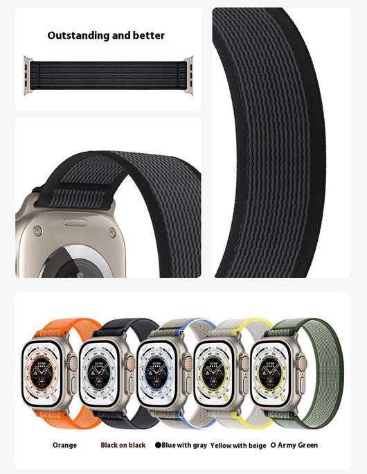 Correa de Reloj Nylon Integrada con Anillo Ajustable - Image 19
