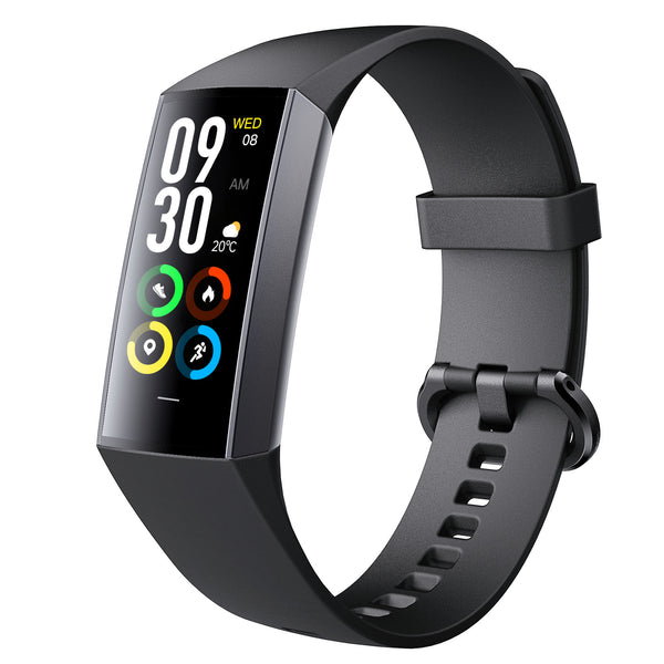 Pulsera Inteligente AMOLED C80 con Monitor de Frecuencia Cardíaca y Oxígeno