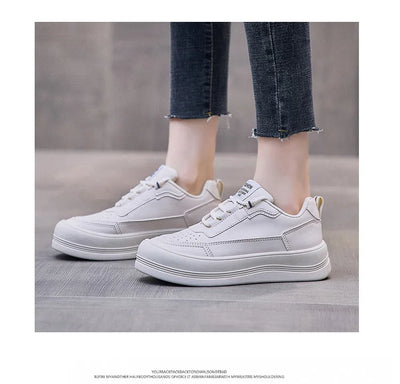 Zapatillas Blancas Mujer con Suela Gruesa y Plataforma Cómoda - Image 15