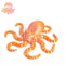 17 Cm Silk Rosado Octopus