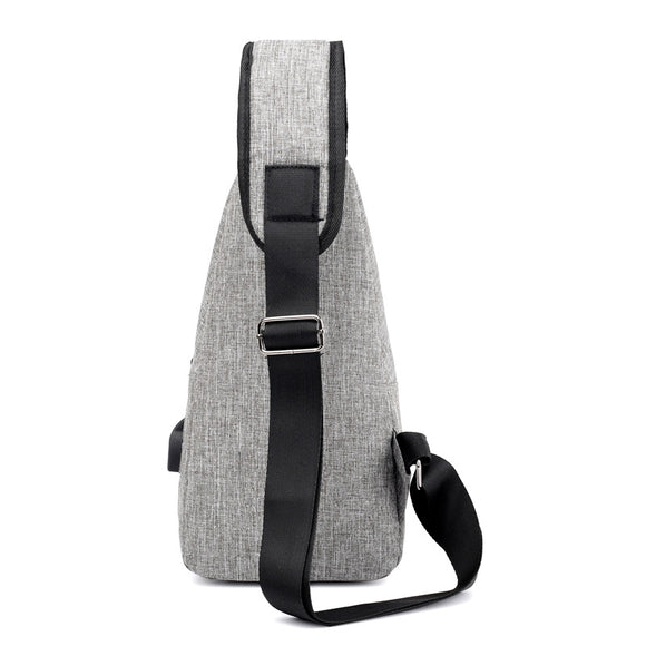 Bolsa Deportiva de Carga Rápida en Lona para Hombre