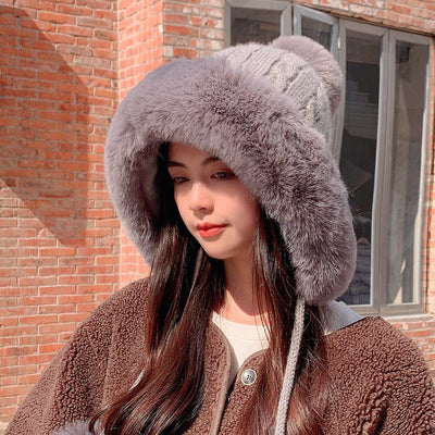 Gorro Tejido de Invierno con Cashmere Premium - Image 15