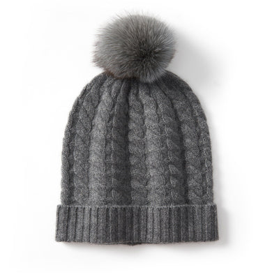 Gorro de Cachemira Suave para Otoño e Invierno - Image 8