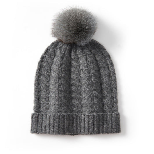 Gorro de Cachemira Suave para Otoño e Invierno - Image 8