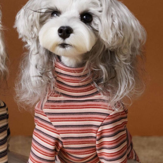 Camiseta Interior Ajustada para Perros Maltés y Schnauzer - Tejido Hipoalergénico