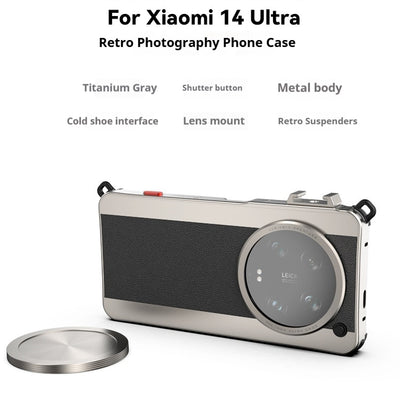 Funda Metálica Retro para Cámara Xiaomi - Protección Estilo Vintage - Image 10