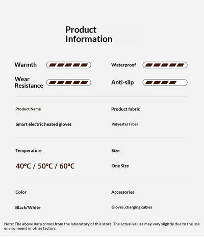 Guantes Térmicos para Ciclismo Eléctrico - Protección contra Frío y Viento - Image 17