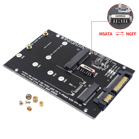 Adaptador Convertidor SATA3 a M.2 NGFF - Tarjeta de Expansión SSD - Image 2
