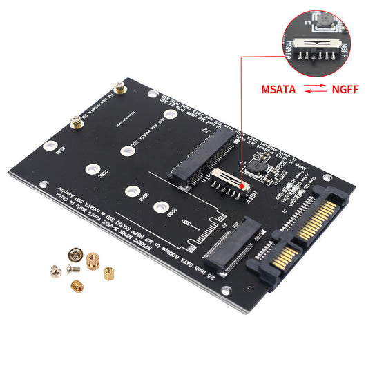 Adaptador Convertidor SATA3 a M.2 NGFF - Tarjeta de Expansión SSD - Image 2