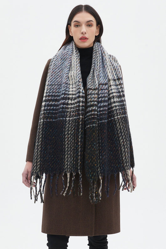 Pañuelo Degradado con Borlas Estilo Europeo y Americano - Image 22