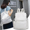 Mochila Antirrobo de Cuero Suave con Gran Capacidad para Mujer