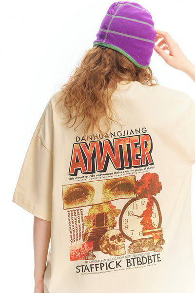 Playera Calavera Ardiente Unisex - Image 11