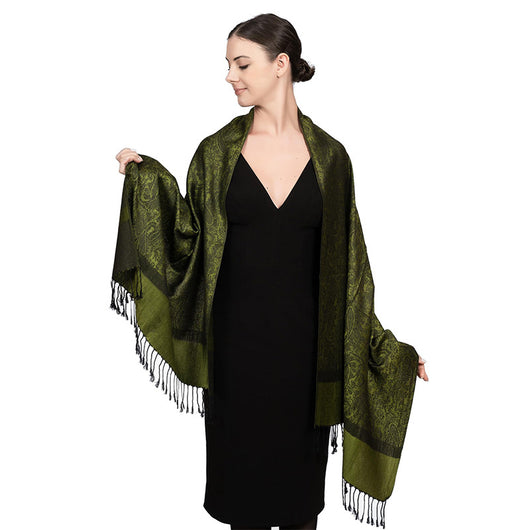 Elegante Chal Ligero de Lujo - Envolvente de Imitación Cashmere para Mujer - Image 59