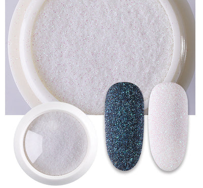 Polvo de Lana para Uñas - Efecto Suéter Brillante - Image 7