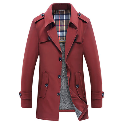 Abrigo de Invierno Ejecutivo Talla Grande Largo - Image 10