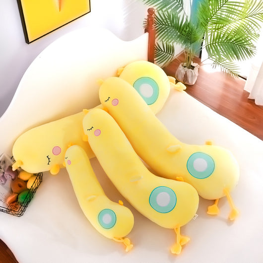 Almohada Decorativa Pollito Amarillo con Patas Largas - Image 9
