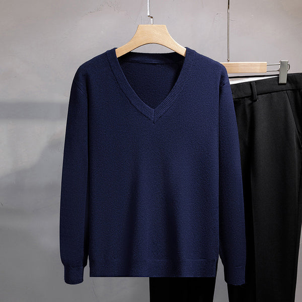 Suéter Pullover Manga Larga para Hombre - Diseño Moderno