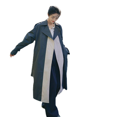 Blazer Oversize Coreano de Temperamento - Largo Hasta la Rodilla - Image 2