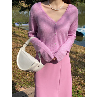 Cardigan Tejido para Mujer - Suéter Elegante de Capas - Image 5