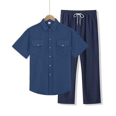Traje Ejecutivo de Manga Corta para Hombre - Image 23