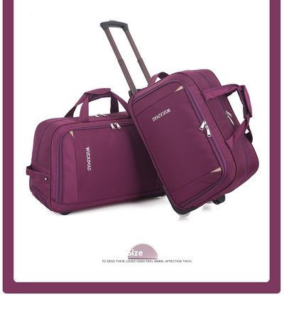 Maleta Trolley de Tela Oxford Plegable para Viajes - Image 24