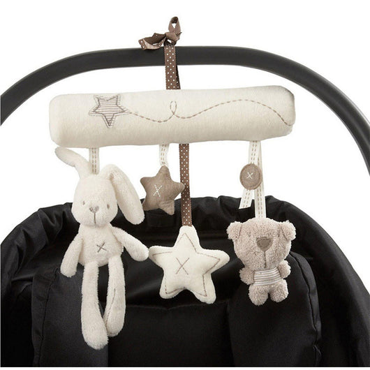 Juguetes Colgantes Suaves para Bebé - Sonajeros de Peluche para Cuna y Carrito - Image 18