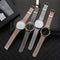 Reloj de Moda Unisex Impermeable con Correa de Aleación