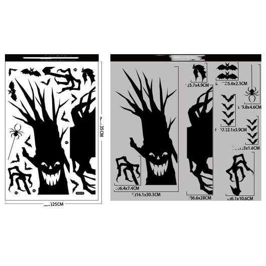 Pegatina Electrostática para Ventana con Diseño de Halloween — 25 × 35 cm - Image 5