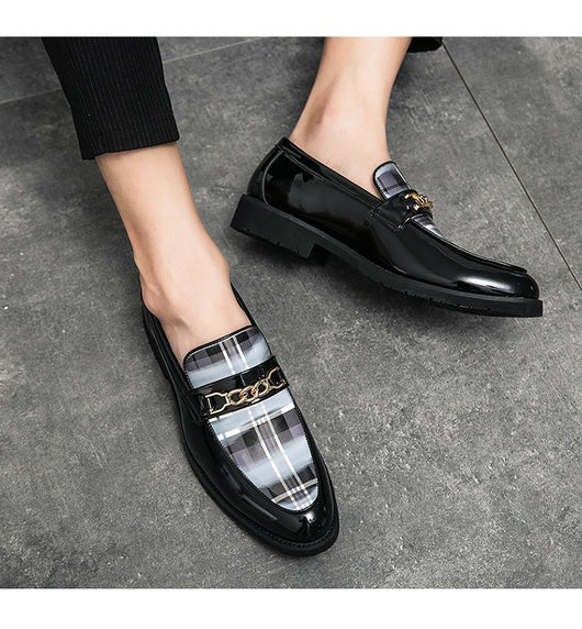 Zapatos Casuales de Cuero con Punta para Hombre - Image 23