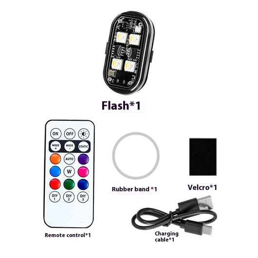 Luz de Advertencia Inalámbrica para Motocicleta con Control Remoto - Image 6
