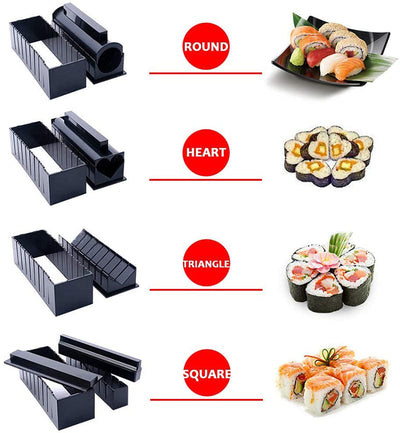 Kit Completo para Hacer Sushi en Casa - 5 Moldes Plásticos de Calidad - Image 19